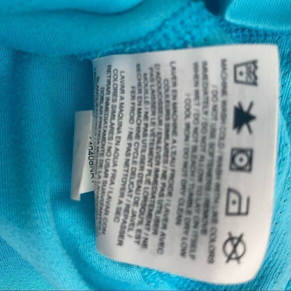 Nike Dry Fit Blue Long Sleeve Shirt - Picture 9 of 9